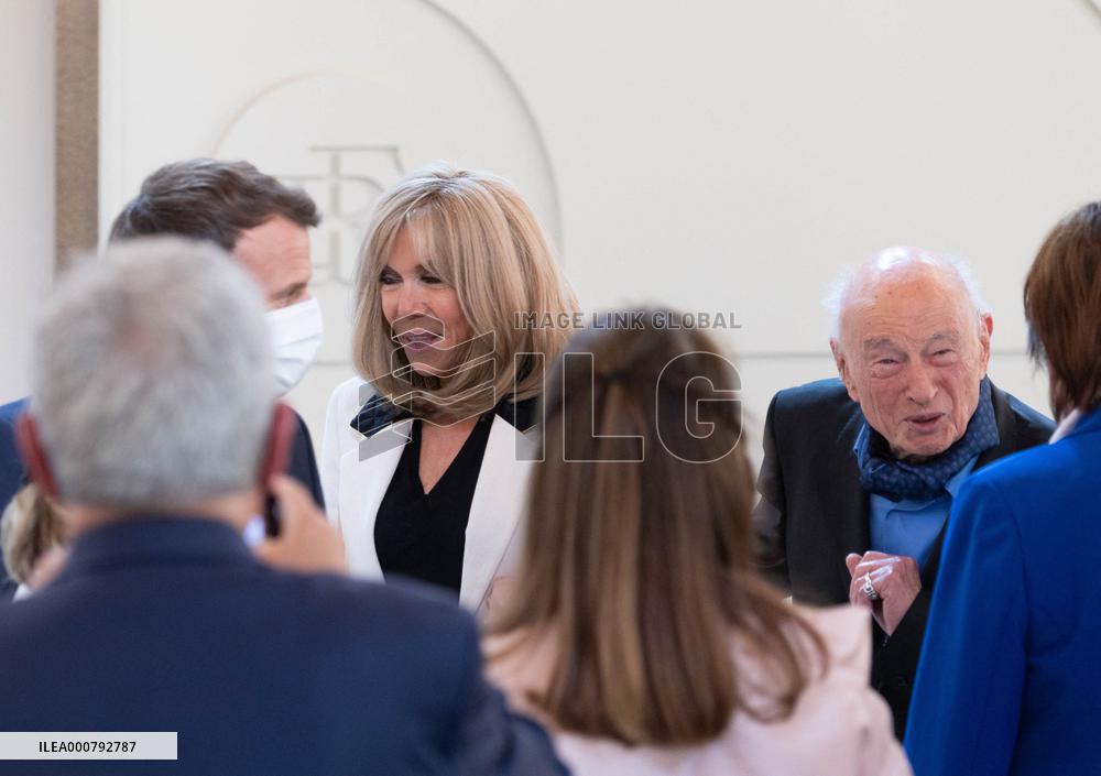 Ceremony To Celebrate Edgar Morin's 100th Birthday - Paris
