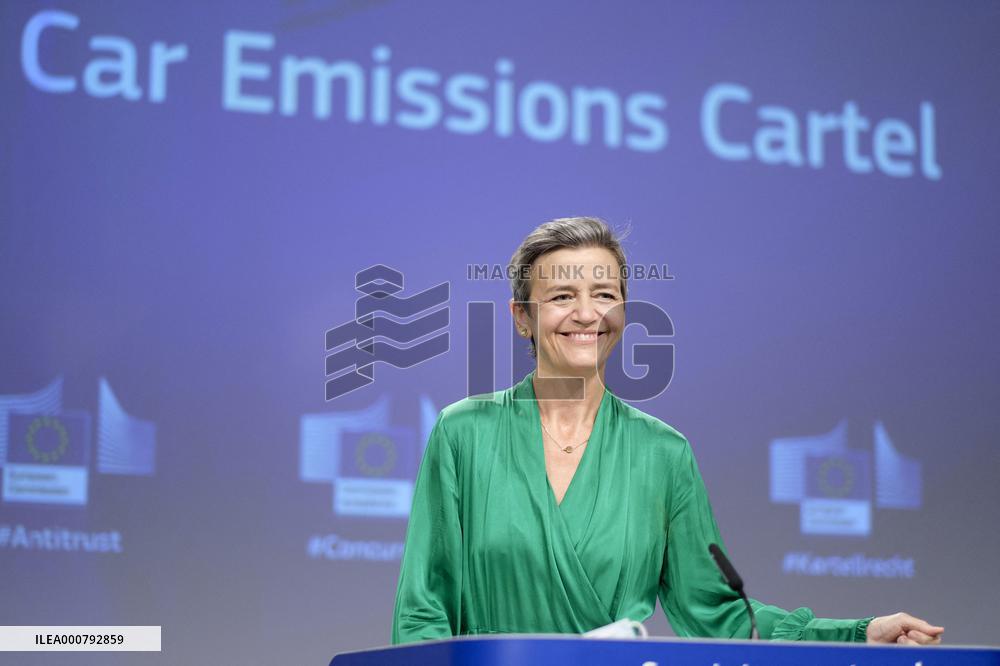 EU Fines Volkswagen And BMW 875m Over Diesel Emissions