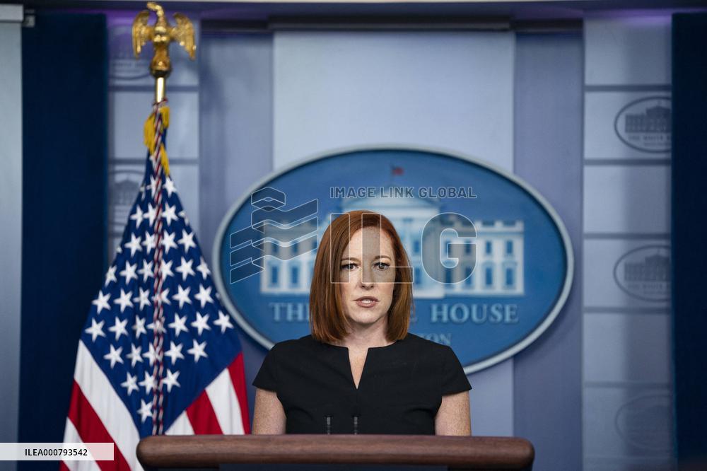White House Press Secretary Jen Psaki Daily Breifing