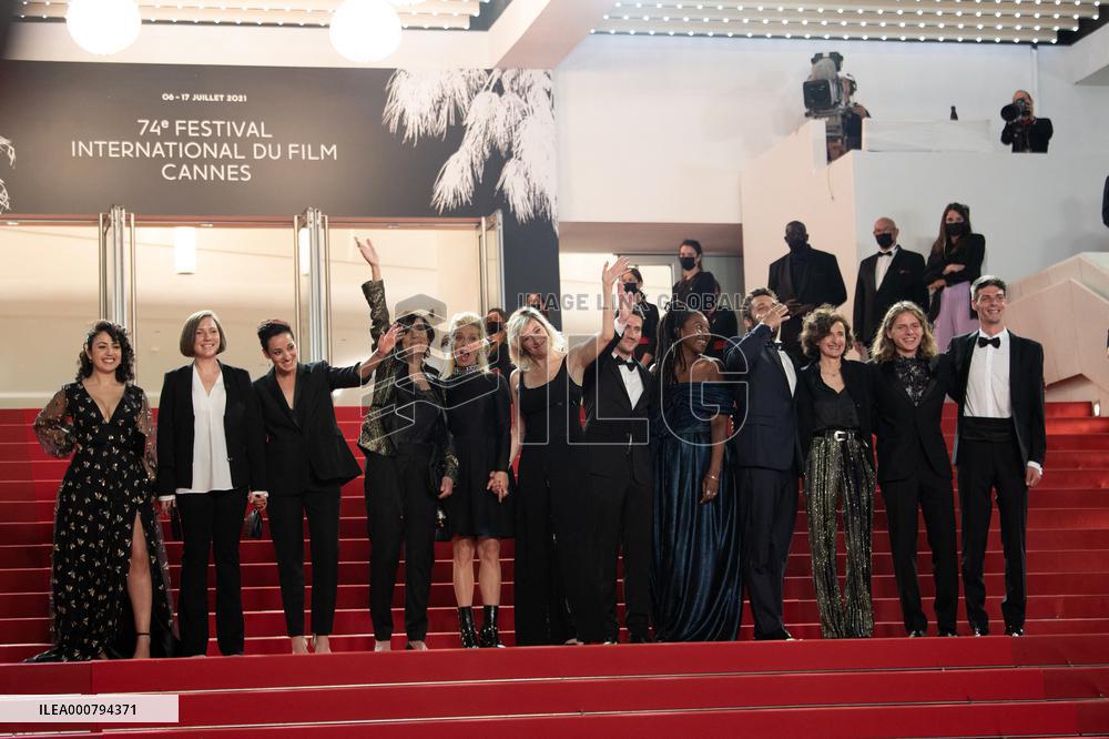 Cannes - The Divide-Red Carpet.