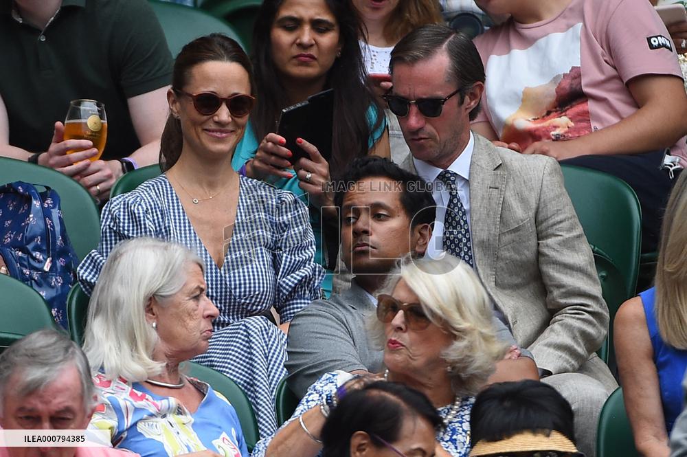 Wimbledon - Pippa Middleton And James Matthews