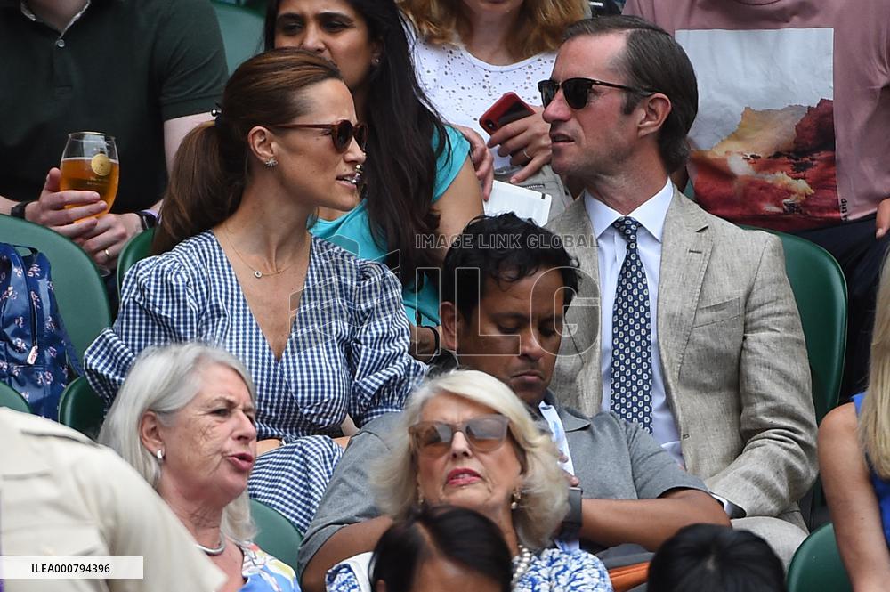 Wimbledon - Pippa Middleton And James Matthews