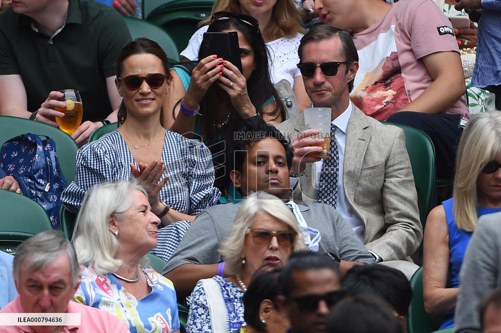 Wimbledon - Pippa Middleton And James Matthews