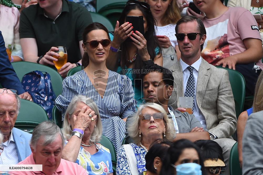 Wimbledon - Pippa Middleton And James Matthews