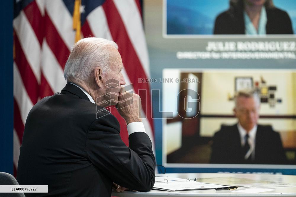 President Biden and Vice President Harris Meet with Governors on Wildfire Prevention