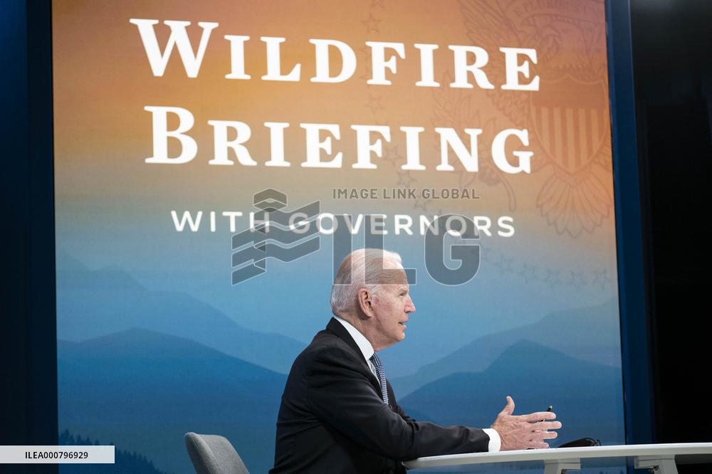 President Biden and Vice President Harris Meet with Governors on Wildfire Prevention
