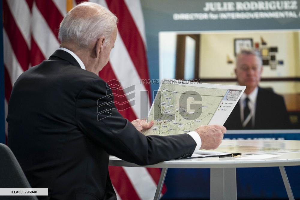 President Biden and Vice President Harris Meet with Governors on Wildfire Prevention