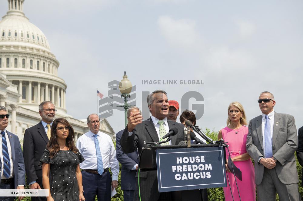 House Freedom Caucus at US Capitol - Washington
