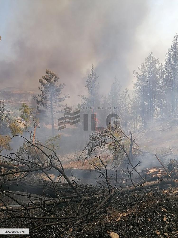 Wildfires continues at Manavgat - Turkey