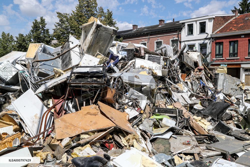 Situation in Belgium 19 Days After Floods
