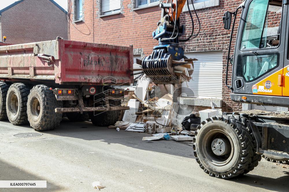 Situation in Belgium 19 Days After Floods
