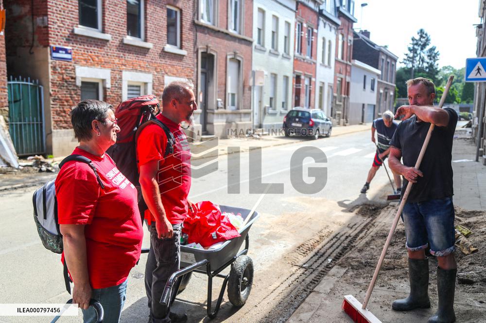 Situation in Belgium 19 Days After Floods