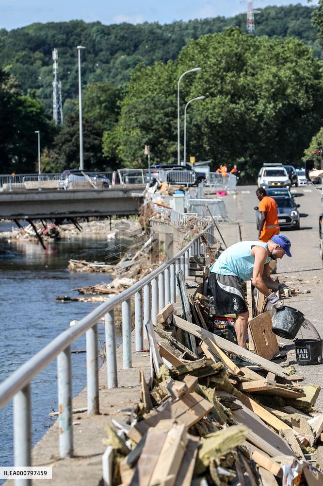 Situation in Belgium 19 Days After Floods