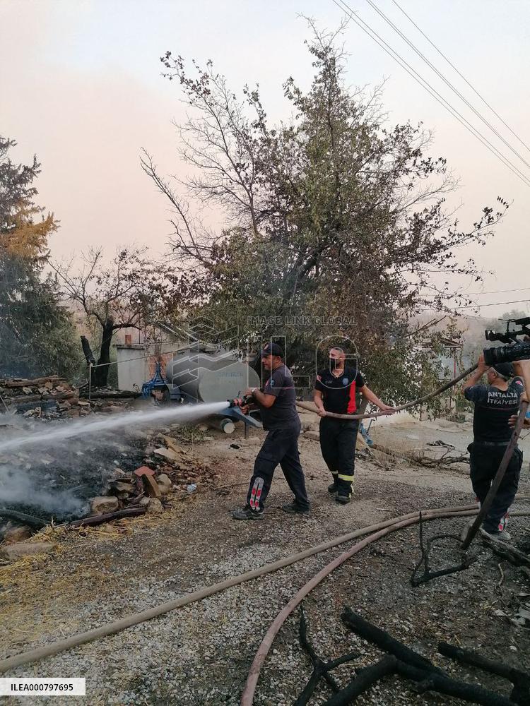 Wildfires in Turkey - Manavgat