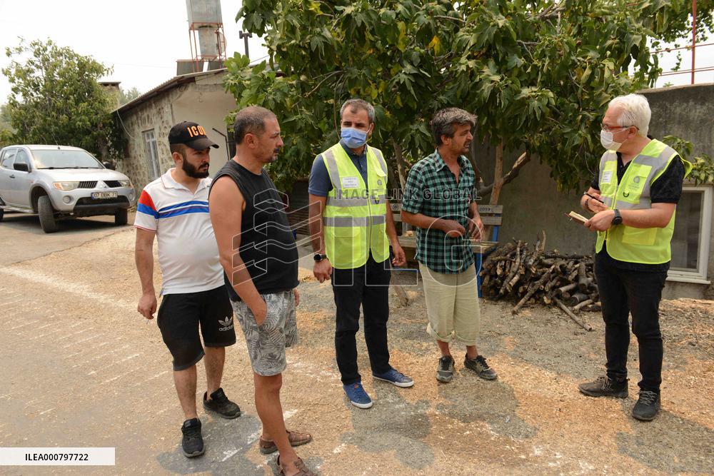 Wildfires in Turkey - Manavgat