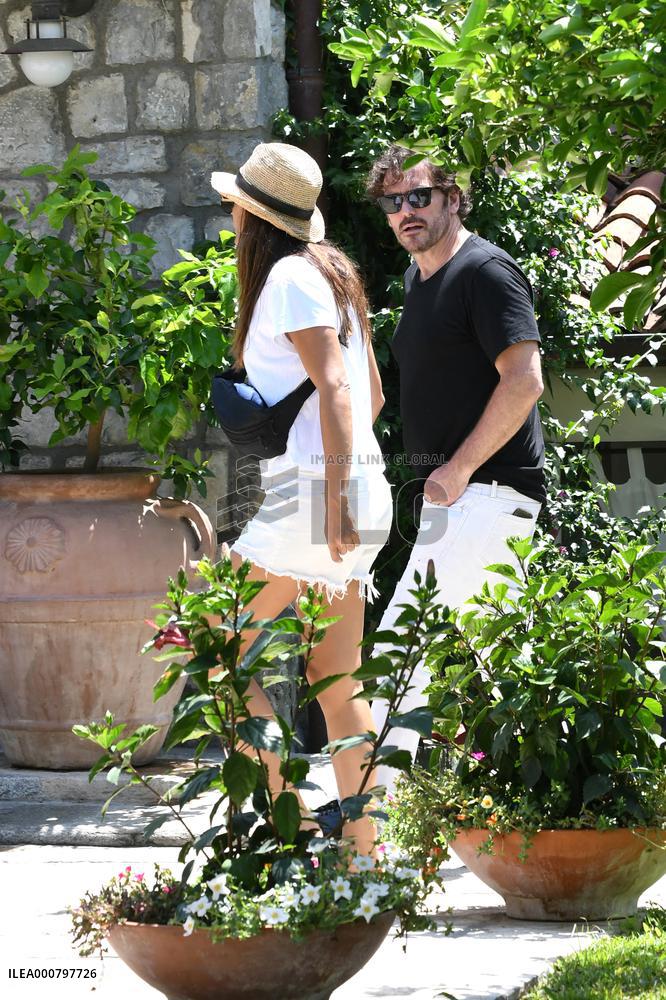 Matt Dillon out and about - Italy