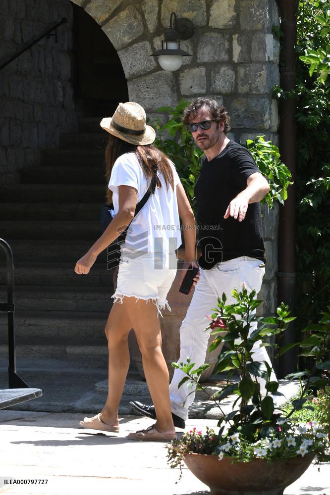 Matt Dillon out and about - Italy