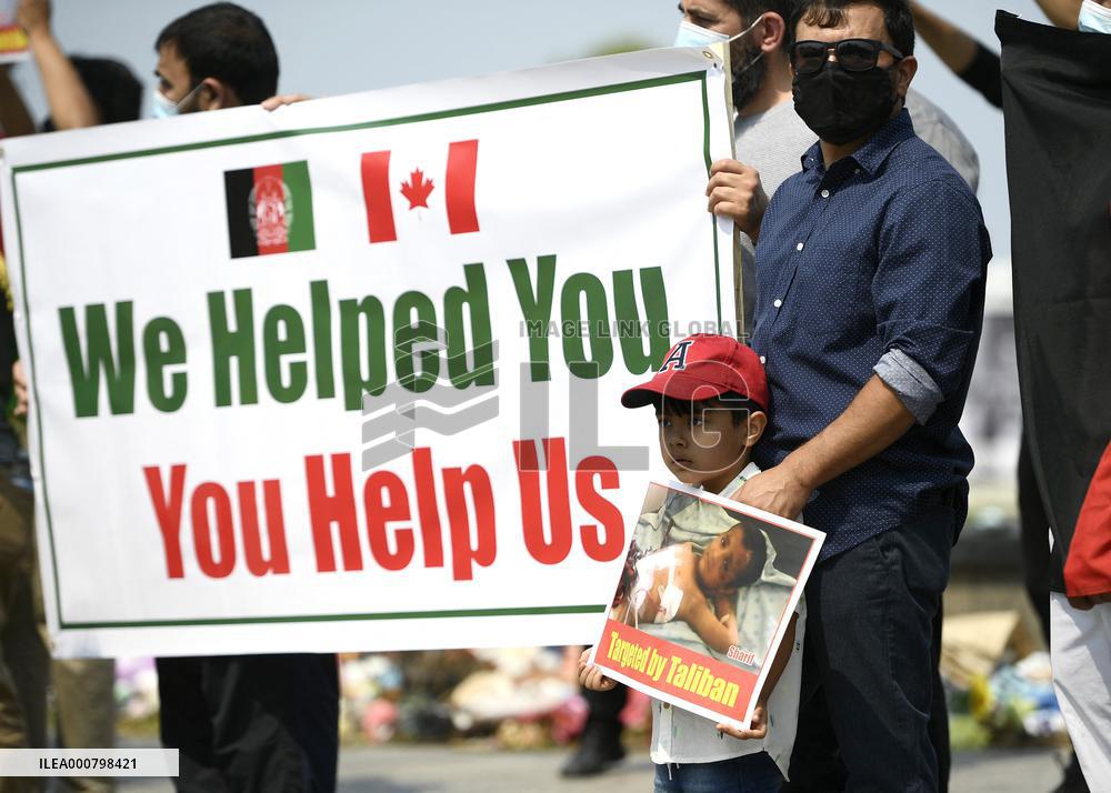 Afghanistan Interpreters Rally - Ottawa
