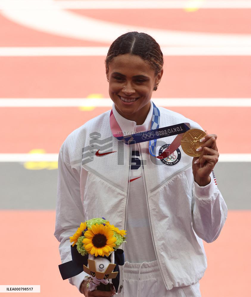 Tokyo Olympics - Sydney McLaughlin Smashes World Record In 400m Hurdles