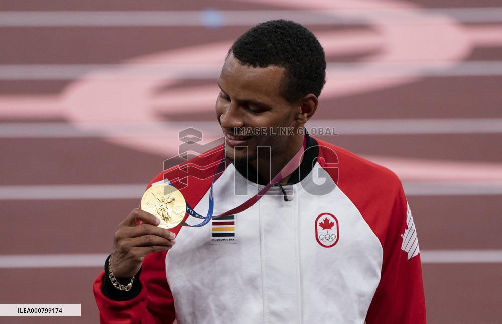 Tokyo Olympics - Men's 200m Final - Andre De Grasse Gold Medal