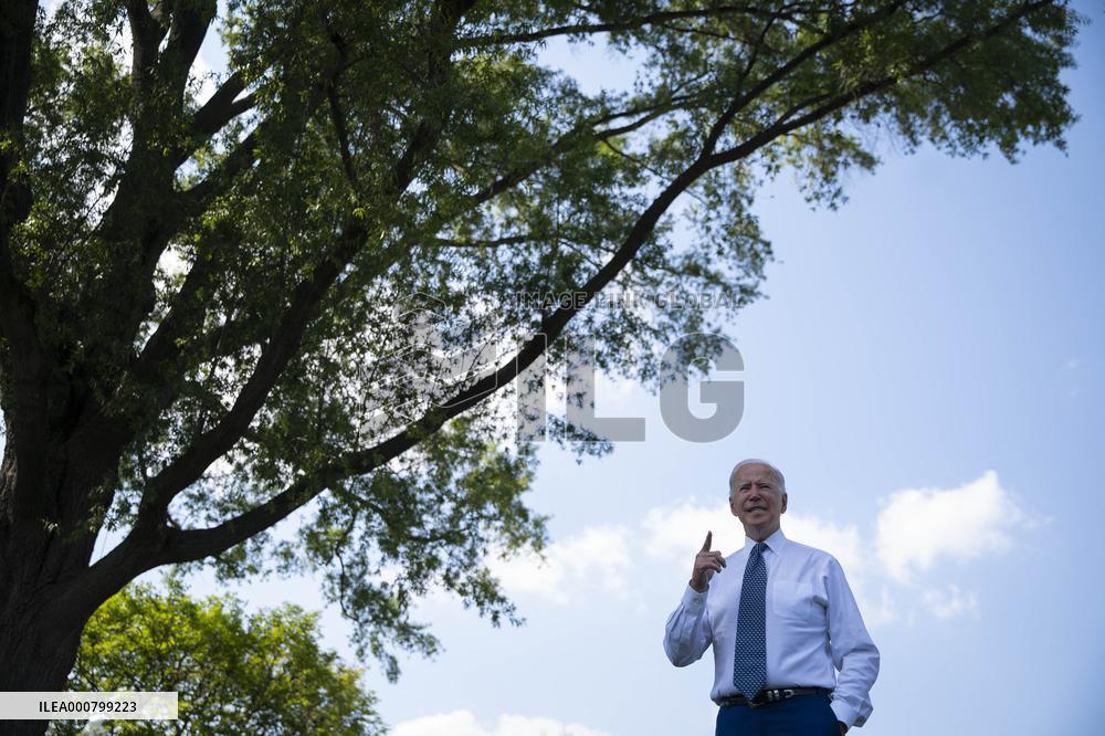 President Joe Biden Delivers Remarks on Clean Energy