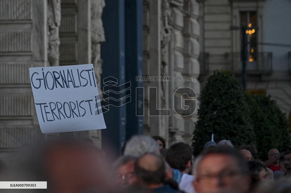 No Green Pass Protest - Turin