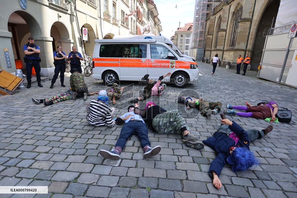 Rise Up For Change Demonstration - Bern