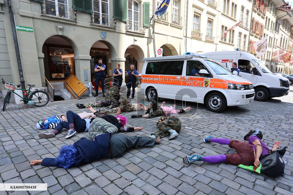 Rise Up For Change Demonstration - Bern