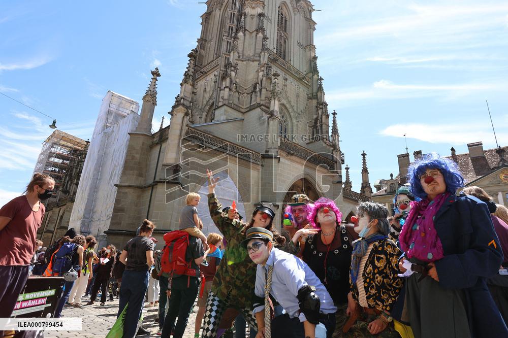 Rise Up For Change Demonstration - Bern