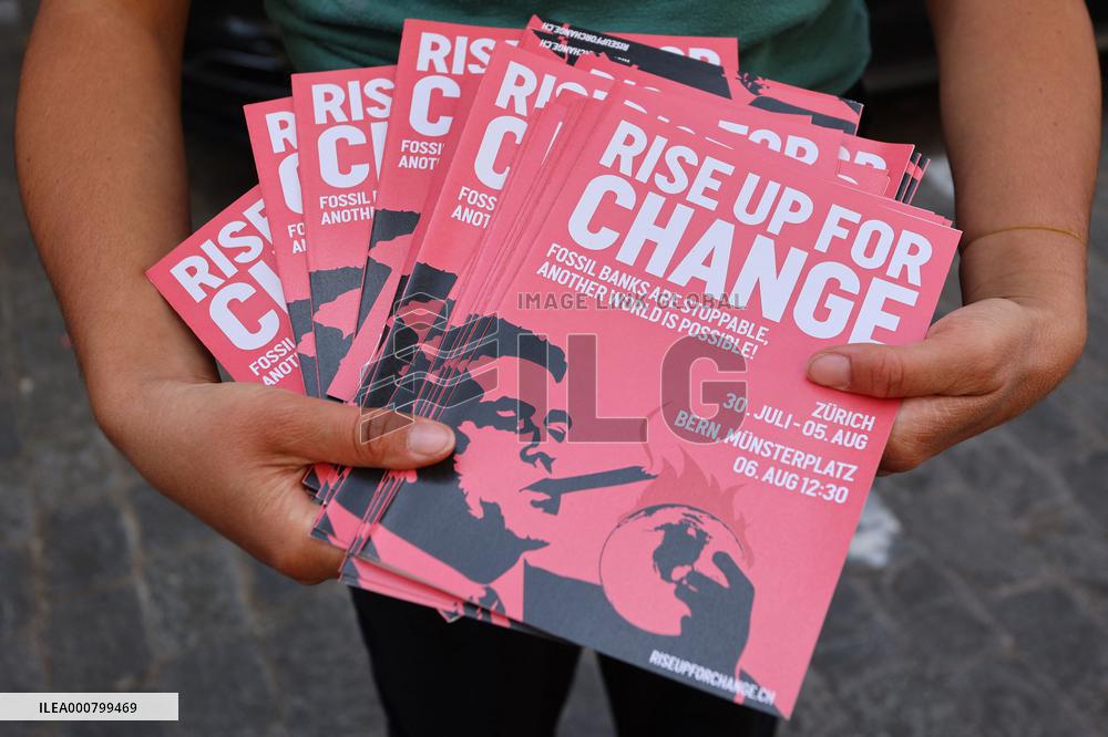 Rise Up For Change Demonstration - Bern