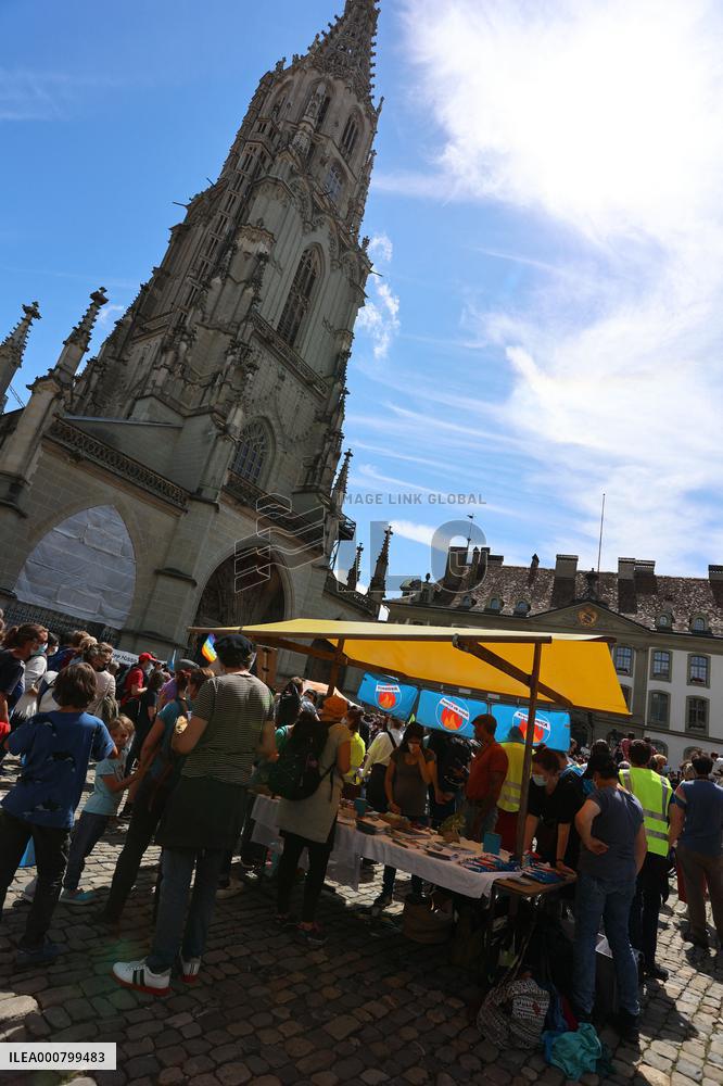 Rise Up For Change Demonstration - Bern