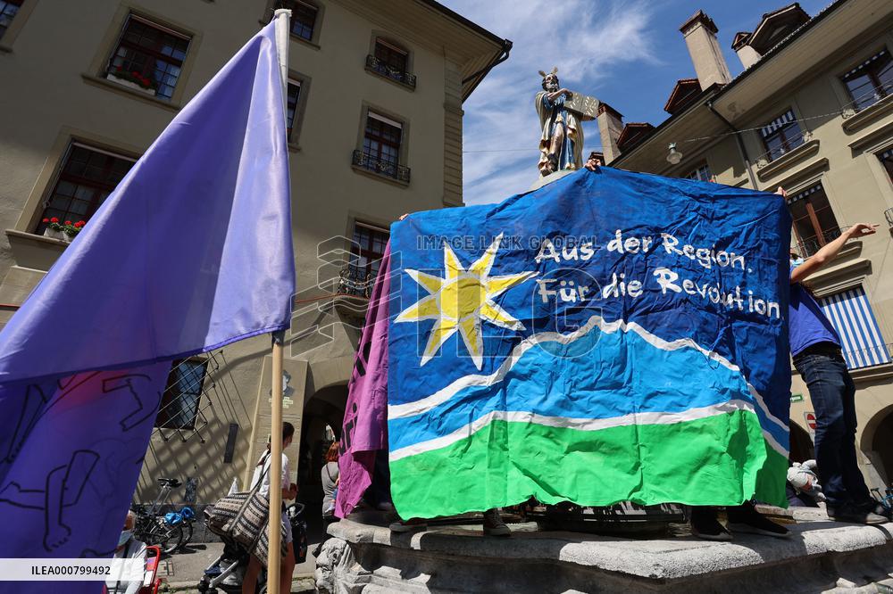 Rise Up For Change Demonstration - Bern