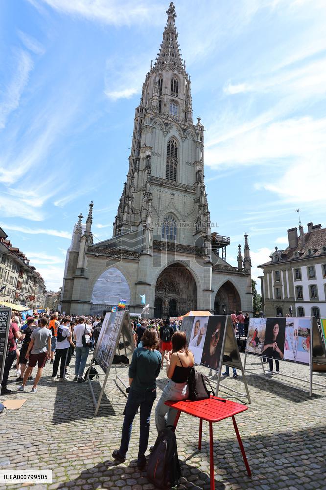 Rise Up For Change Demonstration - Bern