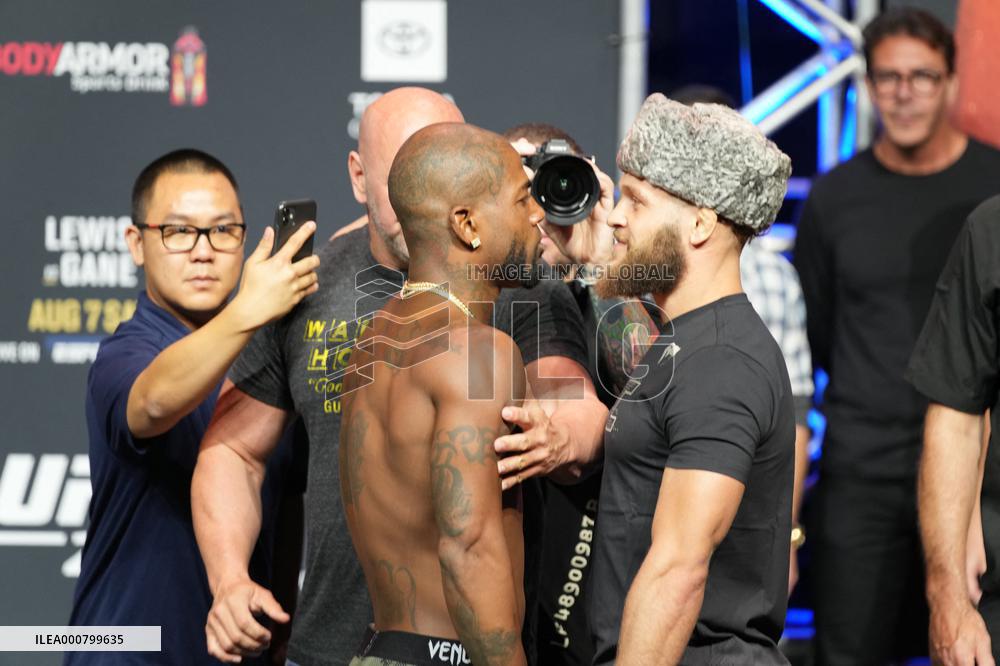 UFC 265 - Lewis And Gane Press Conference