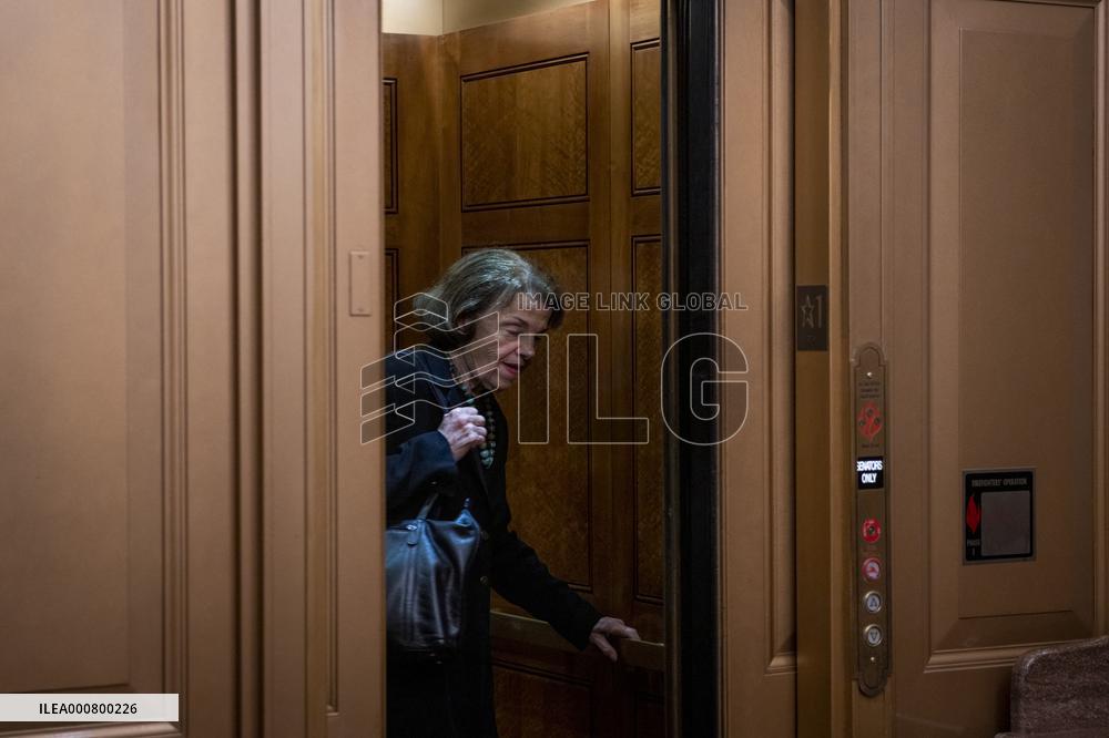 US Senate Convenes For A Vote - Washington