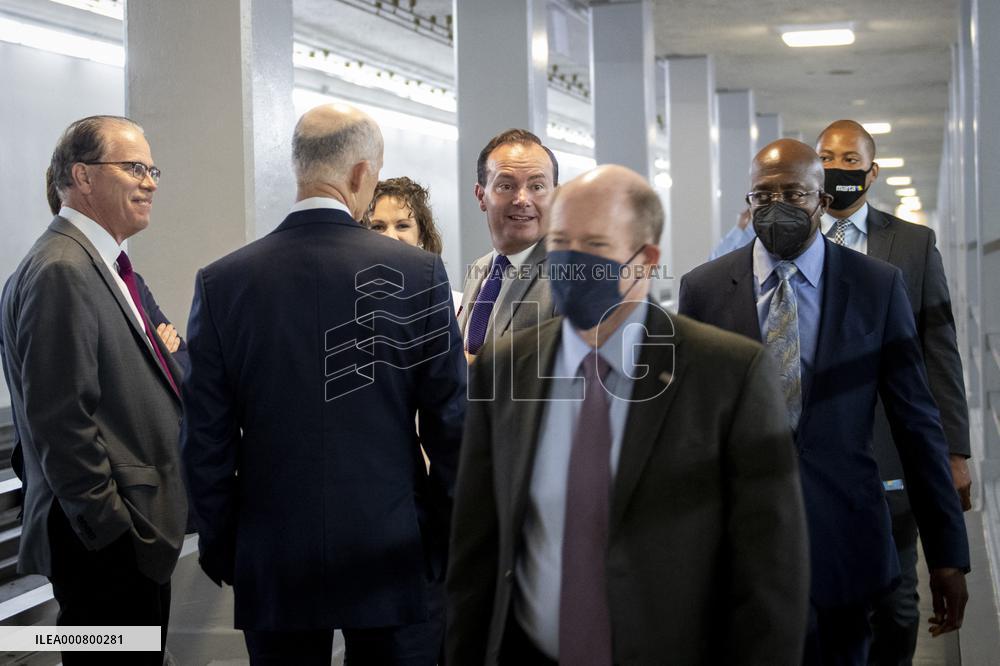 US Senate Convenes For A Vote - Washington