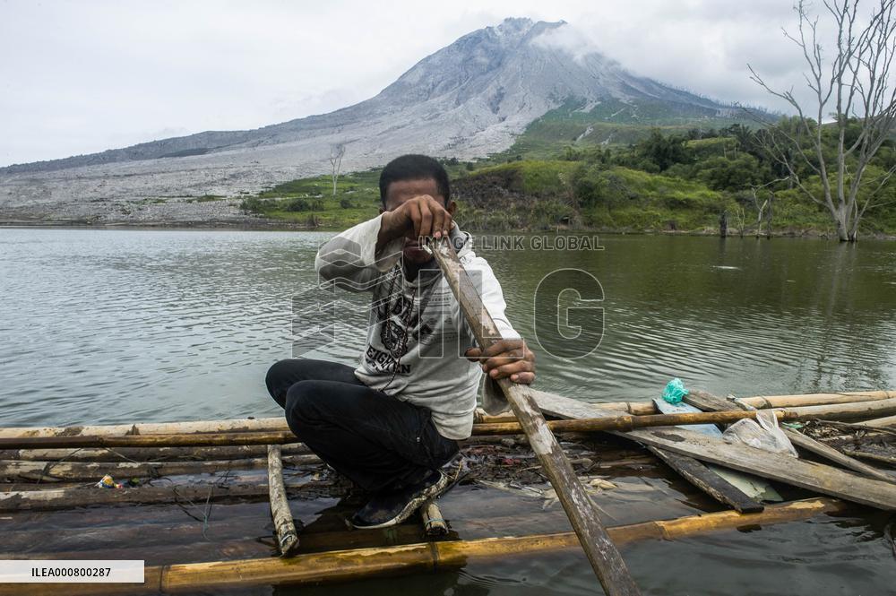 Sinabung Volcano Prolonged Eruption - Indonesia