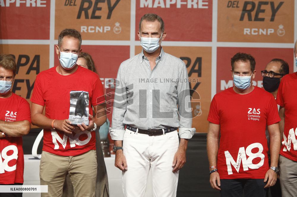 King Felipe At Ceremony Awards Of 39th Copa del Rey - Palma