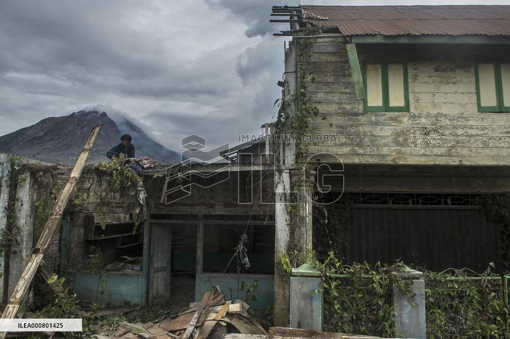 Sinabung Volcano Eruption Aftermath - Sumatra
