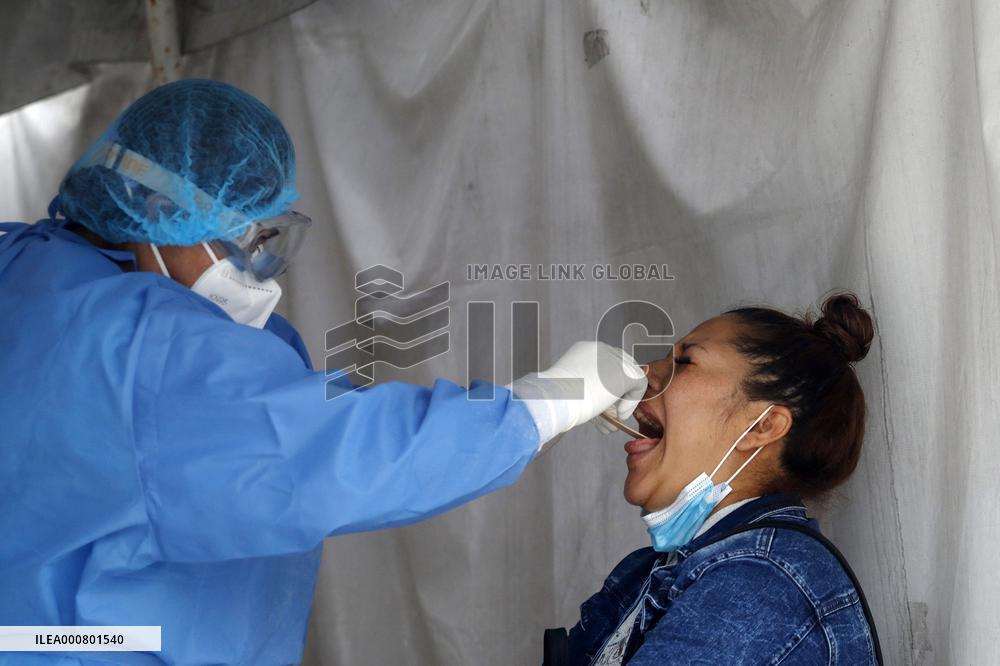 Rapid Tests After Increase Covid-19 Cases - Mexico