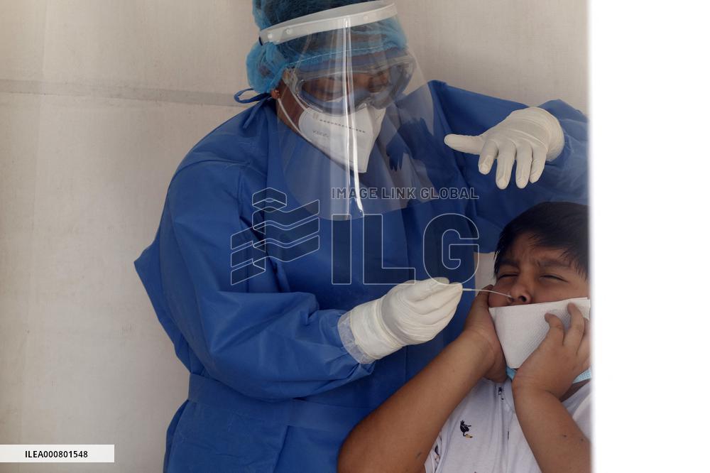 Rapid Tests After Increase Covid-19 Cases - Mexico