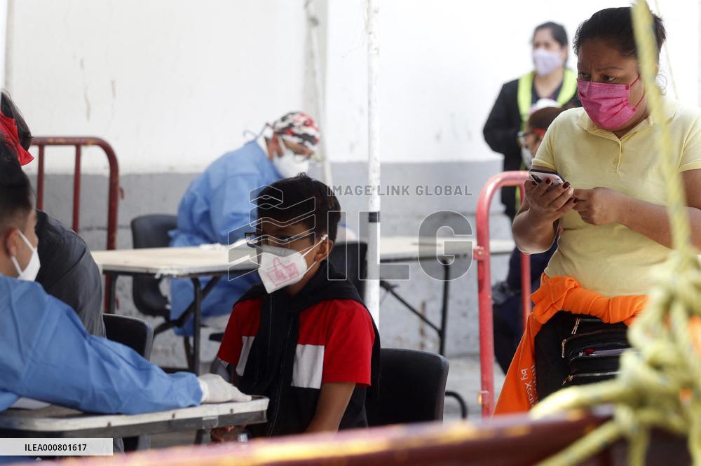 Rapid Tests After Increase Covid-19 Cases - Mexico