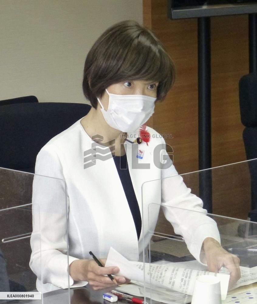Japan's COVID-19 vaccination minister Horiuchi
