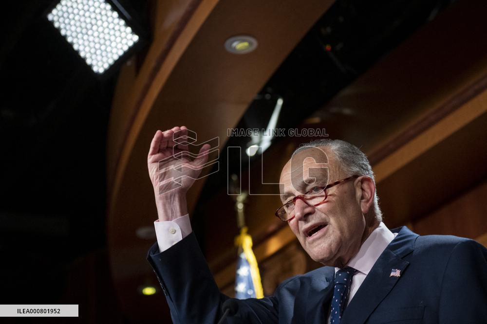 Chuck Schumer Press Conference - Washington