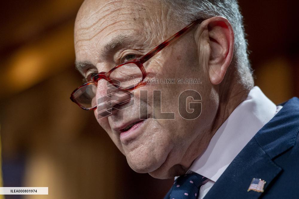 Chuck Schumer Press Conference - Washington