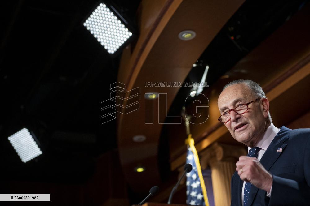 Chuck Schumer Press Conference - Washington