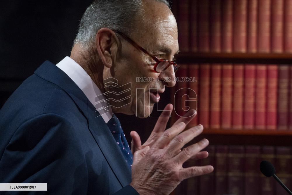 Chuck Schumer Press Conference - Washington
