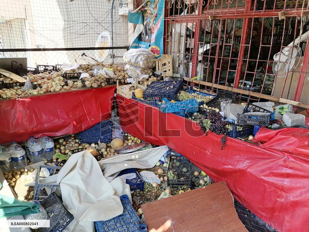 Syrian Shops And Cars Smashed - Ankara