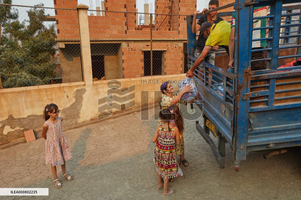 Wildfires Rage As Heatwave Hits North Africa - Algeria