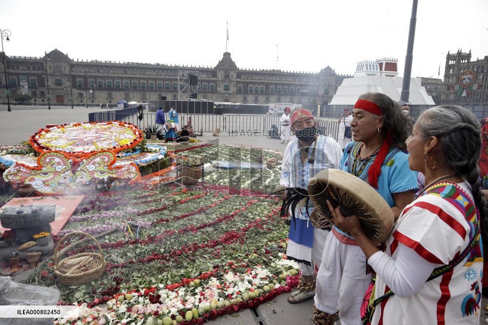 Commemoration Of 500 Years Of Indigenous Resistance - Mexico